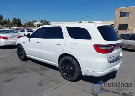 2020 Dodge Durango R/T Awd из США, поврежденный, VIN 1C4SDJCT6LC309600